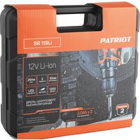 Дрель-шуруповерт Patriot BR 119Li 180301119 - Превью изображения №10 — Интернет-магазин Time-Shop