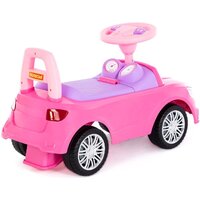 Каталка Полесье SuperCar №3 84491 (розовый) - Превью изображения №4 — Интернет-магазин Time-Shop