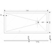 Душевой поддон RGW ST-0118W 110х80 - Превью изображения №2 — Интернет-магазин Time-Shop