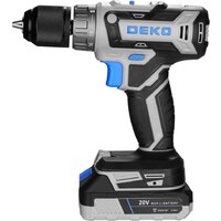 Дрель-шуруповерт Deko DKCD20V One Set63 083-1038 (с 2-мя АКБ, кейс) - Превью изображения №3 — Интернет-магазин Time-Shop