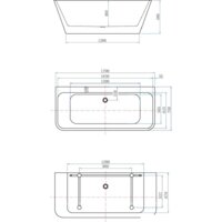 Ванна Aquanet Family Perfect 170x75 00260056 - Превью изображения №5 — Интернет-магазин Time-Shop