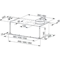 Кухонная вытяжка Konigin Level Up Inox 45 - Превью изображения №4 — Интернет-магазин Time-Shop