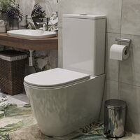 Унитаз напольный Roxen Wailet Tornado Rimless Soft Close 600175-01 - Превью изображения №3 — Интернет-магазин Time-Shop