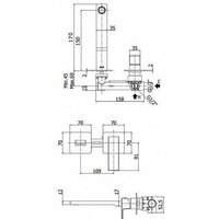Смеситель Paffoni Elle EL104NO70 - Превью изображения №2 — Интернет-магазин Time-Shop