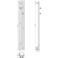 Полотенцесушитель Сунержа Терция 3.0 120x10.6 00-5844-1211 - Превью изображения №10 — Интернет-магазин Time-Shop