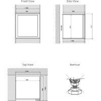 Винный шкаф Dunavox DAVG-32.80DOP.TO - Превью изображения №3 — Интернет-магазин Time-Shop