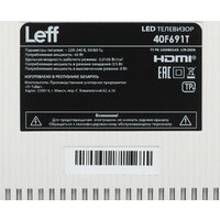 Телевизор Leff 40F691T - Превью изображения №6 — Интернет-магазин Time-Shop