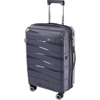 Чемодан-спиннер Pride РР-201 (M, серый) - Превью изображения №2 — Интернет-магазин Time-Shop