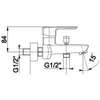 Смеситель Armatura Aquamaryn 4614-010-00 - Превью изображения №2 — Интернет-магазин Time-Shop