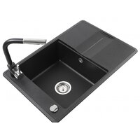 Кухонная мойка TEKA Estela 50 B-TQ (оникс) - Превью изображения №2 — Интернет-магазин Time-Shop