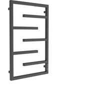 Маргроид Ferrum Preim СНШ профильный 80*50 Черный матовый, скрытого монтажа, таймер справа