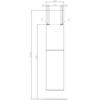  Акватон Шкаф-пенал для ванной Амели 1A262503AEFI0 - Превью изображения №2 — Интернет-магазин Time-Shop