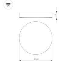 Припотолочная люстра Arlight SP-Flower-R360-18W Day4000 049795 - Превью изображения №2 — Интернет-магазин Time-Shop