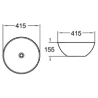 Умывальник SantiLine SL-1039 - Превью изображения №2 — Интернет-магазин Time-Shop