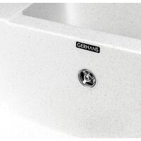 Кухонная мойка Gerhans C10 (белый) - Превью изображения №4 — Интернет-магазин Time-Shop