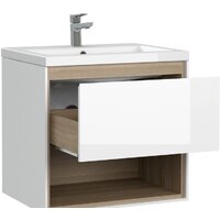  Cersanit Тумба с умывальником Louna 60 + Como 60 - Превью изображения №3 — Интернет-магазин Time-Shop