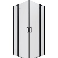 Triton Тау Блэк А1 90х90 без поддона (прозрачное стекло)