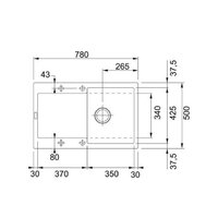 Кухонная мойка Franke MRG 611-78 (черный матовый) - Превью изображения №2 — Интернет-магазин Time-Shop