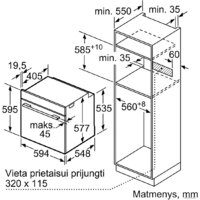 Электрический духовой шкаф Bosch Serie 8 HSG958DB1S - Превью изображения №11 — Интернет-магазин Time-Shop