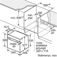 Электрический духовой шкаф Bosch Serie 8 HSG958DB1S - Превью изображения №12 — Интернет-магазин Time-Shop
