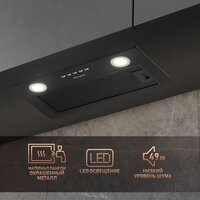 Кухонная вытяжка Weissgauff FIONA 60 BL - Превью изображения №3 — Интернет-магазин Time-Shop