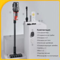 Пылесос Deerma DEM-T30W - Превью изображения №16 — Интернет-магазин Time-Shop