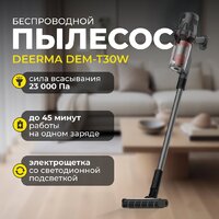 Пылесос Deerma DEM-T30W - Превью изображения №12 — Интернет-магазин Time-Shop