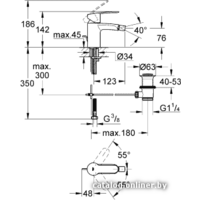 Смеситель Grohe Eurostyle Cosmopolitan 33565002 - Превью изображения №2 — Интернет-магазин Time-Shop