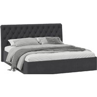 Трия Скарлет универсальная тип 1 с ПМ 180x200 (велюр графит)