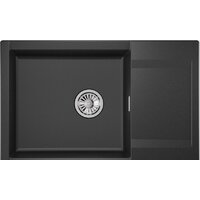 Кухонная мойка Granula ES-7807 (черный) - Превью изображения №2 — Интернет-магазин Time-Shop