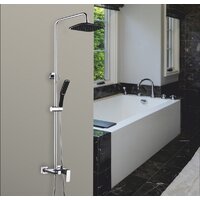 Душевая система  Ganzer Stefan GZ 12062C (черный/хром) - Превью изображения №2 — Интернет-магазин Time-Shop