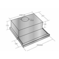 Кухонная вытяжка Akpo WK-7 Light eco 60 (нержавеющая сталь) - Превью изображения №2 — Интернет-магазин Time-Shop