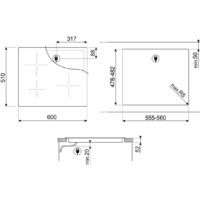 Варочная панель Smeg SI2641DL - Превью изображения №8 — Интернет-магазин Time-Shop