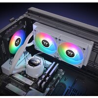 Система жидкостного охлаждения для процессора Thermaltake TH240 V2 Ultra ARGB Snow Edition CL-W404-PL12SW-A - Превью изображения №6 — Интернет-магазин Time-Shop