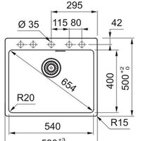 Кухонная мойка Franke MRG 610-54 FTL 114.0696.193 (белый) - Превью изображения №2 — Интернет-магазин Time-Shop