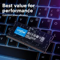 Оперативная память Crucial 24ГБ DDR5 SODIMM 5600 МГц CT24G56C46S5 - Превью изображения №5 — Интернет-магазин Time-Shop