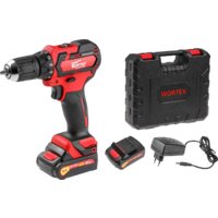 Дрель-шуруповерт Wortex BD 1215-1 DLi BLD12151DLi0029 (с 2-мя АКБ, кейс) - Превью изображения №2 — Интернет-магазин Time-Shop