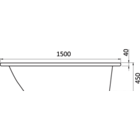 Ванна Santek Монако 150x70 (1WH111976) - Превью изображения №2 — Интернет-магазин Time-Shop