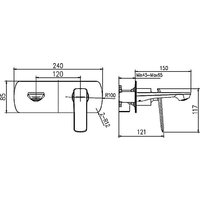 Смеситель Haiba HB80548-8 - Превью изображения №2 — Интернет-магазин Time-Shop