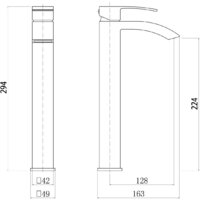 Смеситель Fashun A51218-21 - Превью изображения №3 — Интернет-магазин Time-Shop