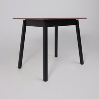 Кухонный стол Мамадома Tirk radial-94 раздвижной 94-126х64 (дуб веллингтон/черный) - Превью изображения №8 — Интернет-магазин Time-Shop