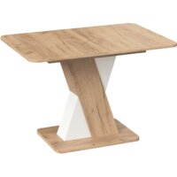 Кухонный стол Трия Люксембург тип 3 (дуб крафт золотой/белый) - Превью изображения №5 — Интернет-магазин Time-Shop