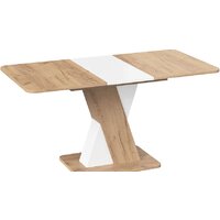 Кухонный стол Трия Люксембург тип 3 (дуб крафт золотой/белый) - Превью изображения №6 — Интернет-магазин Time-Shop