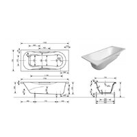 Ванна Эстет Ellis 170x75 Silk ФР-00014628 - Превью изображения №6 — Интернет-магазин Time-Shop