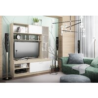 ДСВ Софи №1 СЦС 1400.1 (дуб сонома/белый глянец)