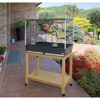 Клетка Ferplast Piano 6 (серый) 52064811W2 - Превью изображения №4 — Интернет-магазин Time-Shop