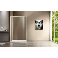Душевой уголок Vincea Garda VSR-1G9014CL (хром/прозрачное) - Превью изображения №2 — Интернет-магазин Time-Shop
