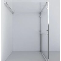 Душевой уголок Vincea Garda VSR-1G9014CL (хром/прозрачное) - Превью изображения №3 — Интернет-магазин Time-Shop