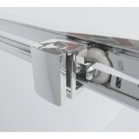 Душевой уголок Vincea Garda VSR-1G9014CL (хром/прозрачное) - Превью изображения №5 — Интернет-магазин Time-Shop