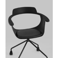 Офисное кресло Stool Group Doulton (черный) - Превью изображения №4 — Интернет-магазин Time-Shop